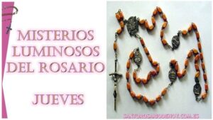 misterios luminosos del santo rosario jueves